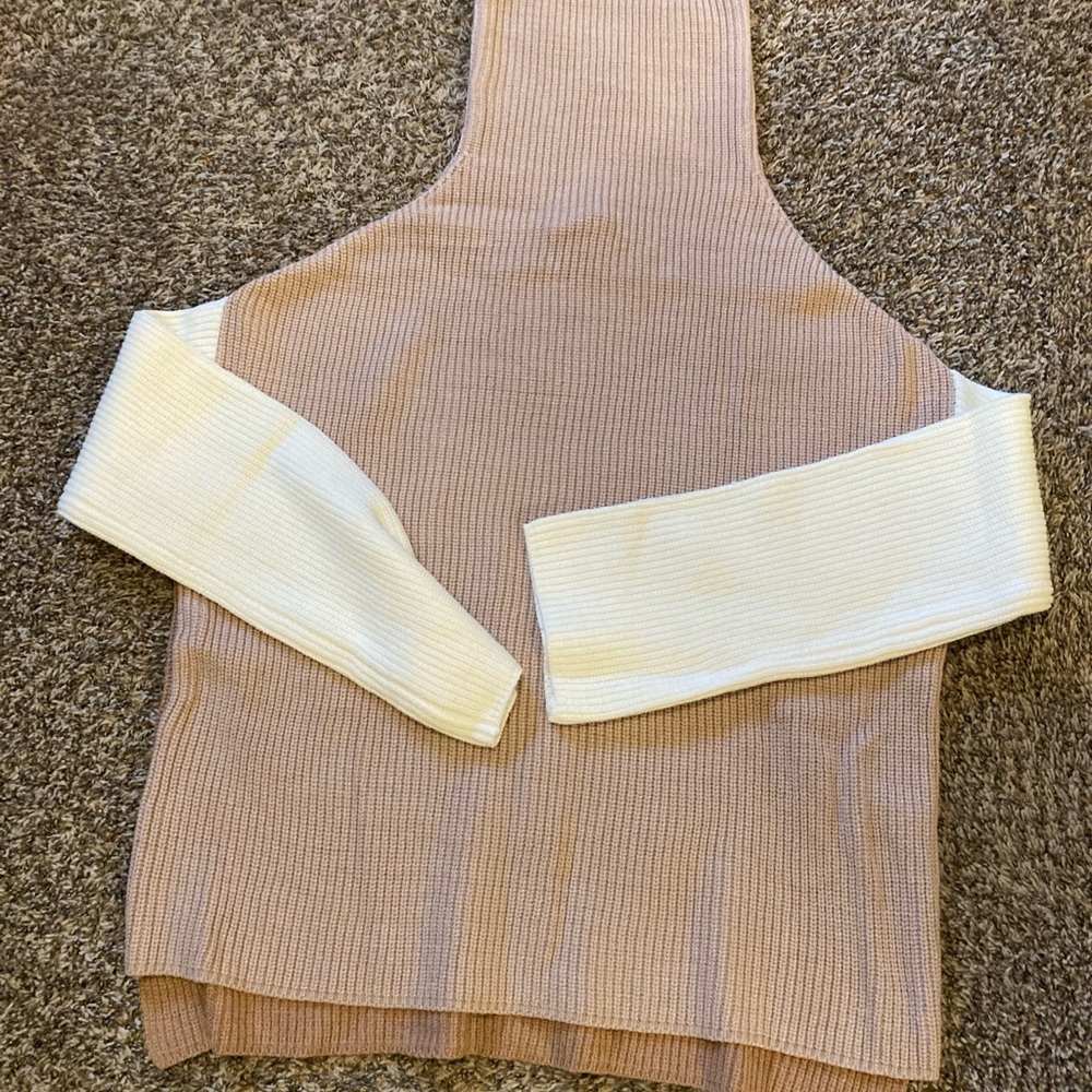 Joyous Occasion Colorblock Turtleneck Sweater